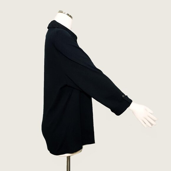 Karen Scott Four Button Top​ - Picture 4 of 8